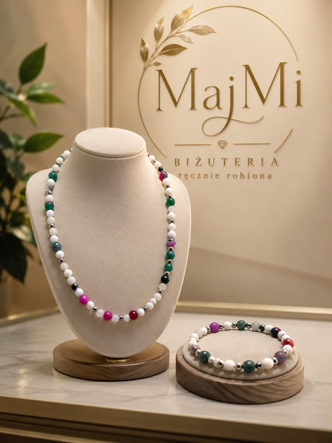 Ręcznie robiona biżuteria MajMi — realizacja 15